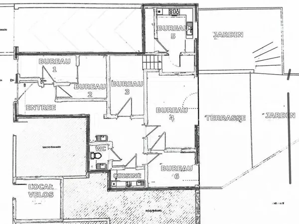 Location Bureaux 106 m²