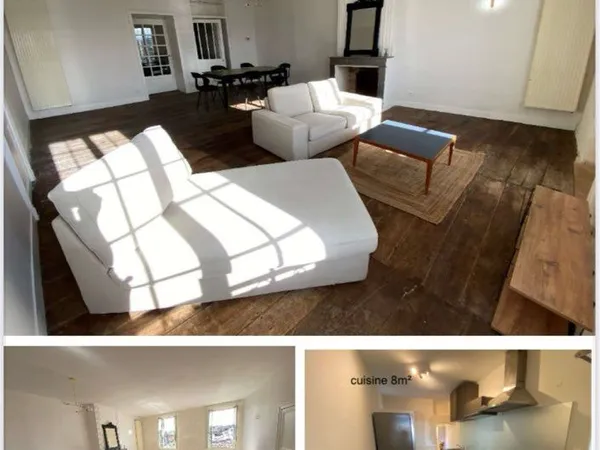 Grand Appartement T4 avec jardin Riberac Centre