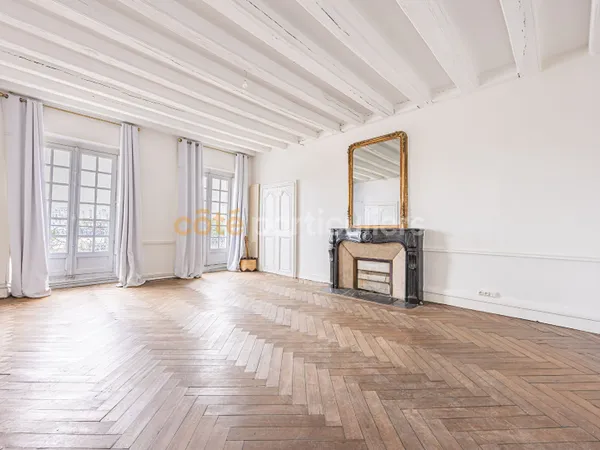 NANTES--APPARTEMENT de CARACTERE--8 PIECES--220m²-VUE LOIRE--PATRIMOINE pour habitation/bureaux