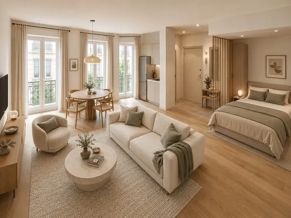 Appartement 1 pièce 38 m²