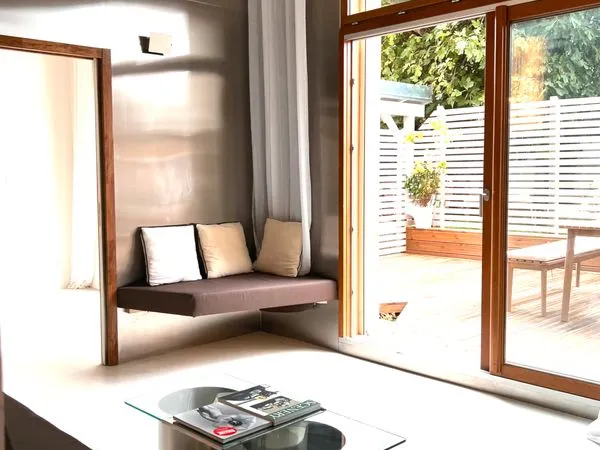 Appartement d'architecte neuf - 68 m² - terrasse & jardin de 60 m² plein sud - métro à 4 min