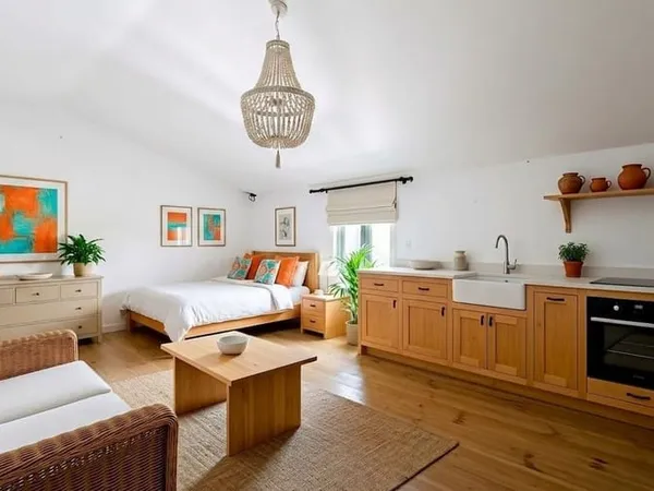 Studio 2 pièces 24 m²