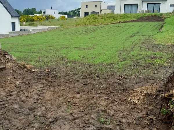 Terrain constructible viabilisé