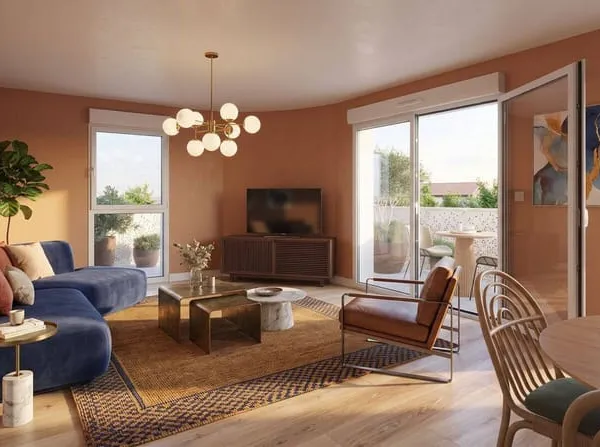 Appartement 2 pièces 43 m²