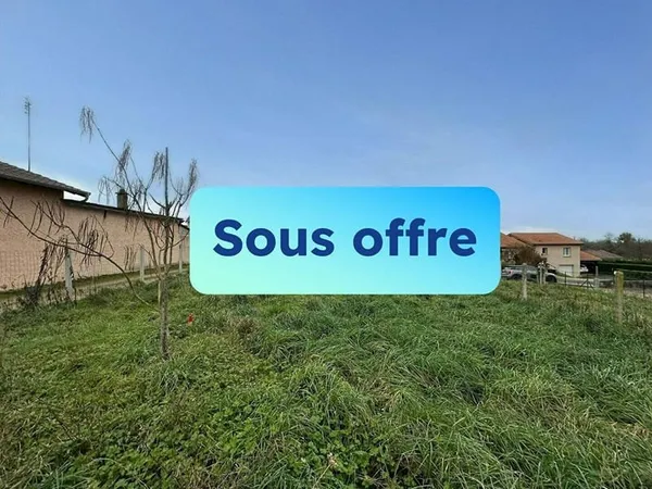 Terrain constructible 534 m²