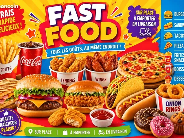 🔥 cession fonds de commerce - local food / bar / restaurant 🍔🍟🌮