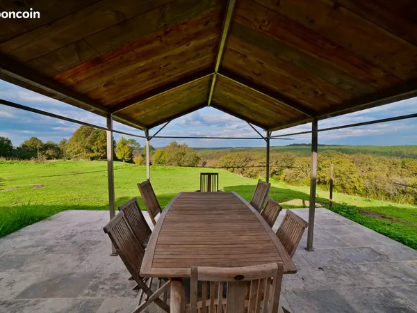 Location maison de caractere rénovée en pleine nature au pied des Landes vue imprenable sur la forêt