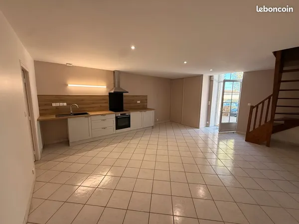 🏡 maison mitoyenne rénovée à louer - vue estuaire