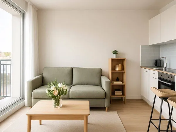 Appartement 2 pièces 43 m²