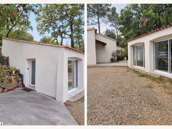 T1 BIS MEUBLÉ DE 27 m² À LOUER À L'ANNÉE - TRANS-EN-PROVENCE