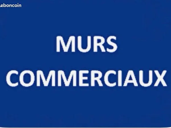 Murs commercial à vendre
