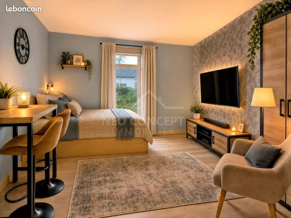 Appartement 1 pièce 34 m²