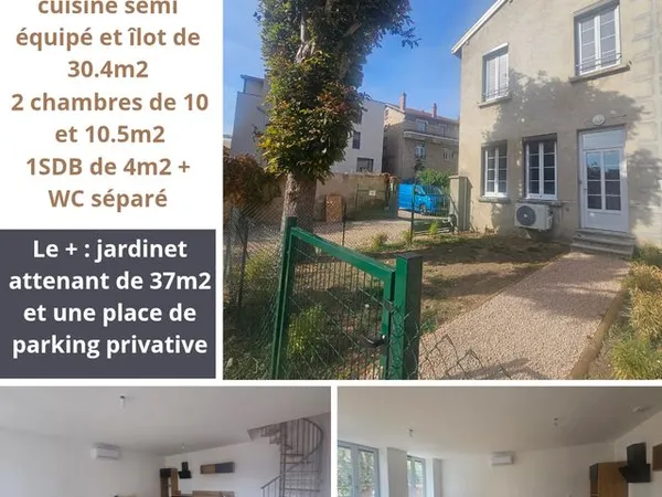 Duplex immeuble rénové Beauzac