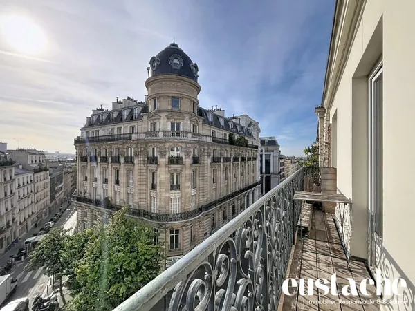 Magnifique appartement traversant de 78,59 m² au 5ème étage a