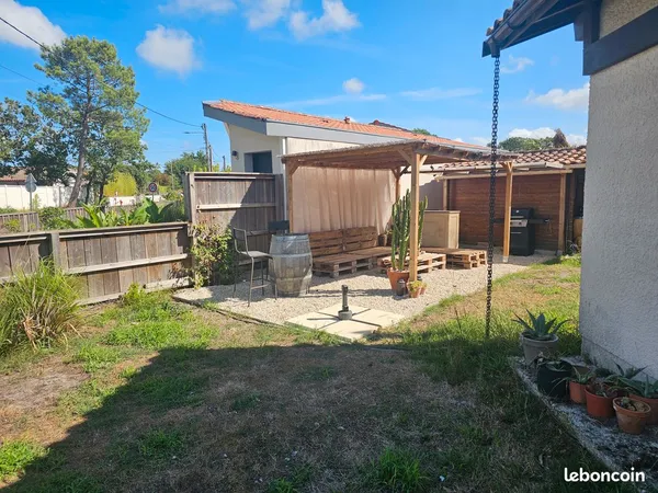 LANTON - 495 m² DE TERRAIN AVEC MAISON - GARAGE 20 m² + CABANON 10 m² - FORT POTENTIEL