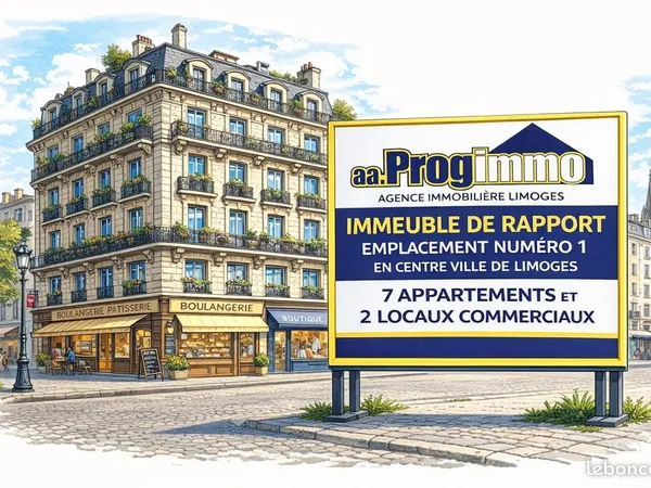 Immeuble de rapport 350 m²