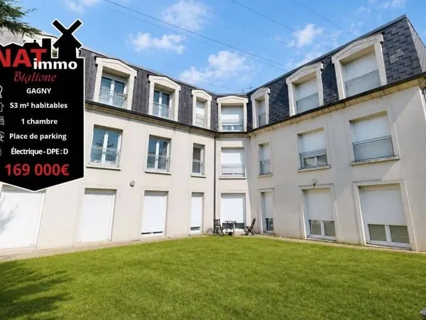 Appartement 2 pièces 53 m²