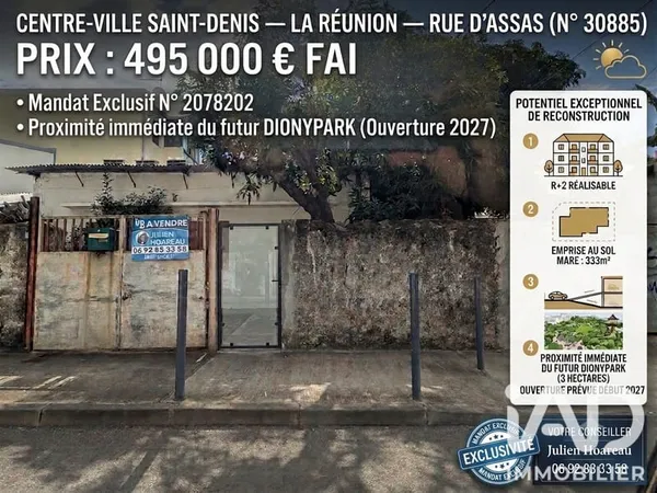 Terrain 333 m²