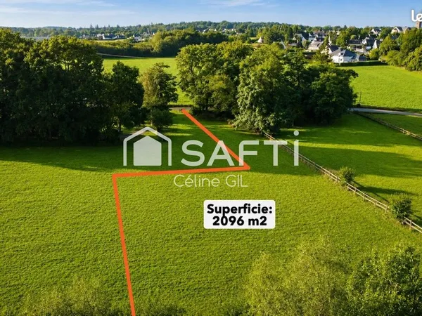 Terrain 2096 m² TAUPONT