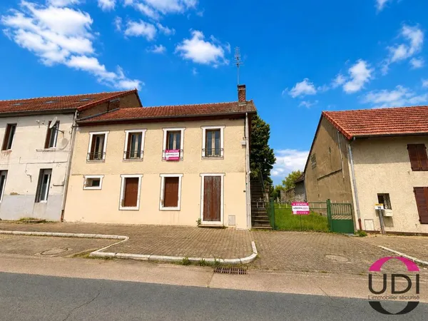 Maison familiale avec fort potentiel  194 m² + grange + terrain clos