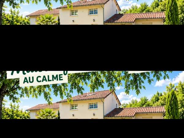 Maison avec parc arboré