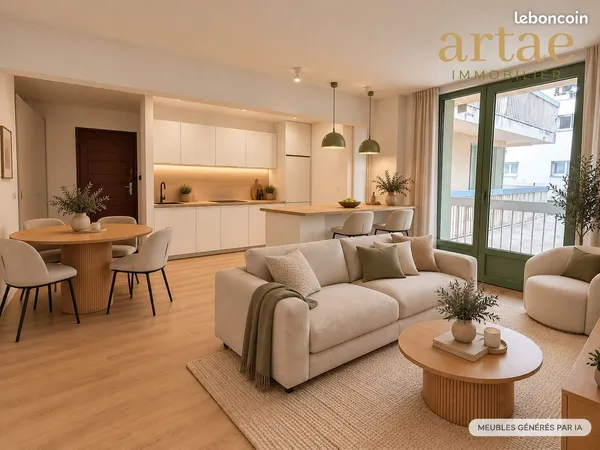 Appartement 2 pièces 48 m²
