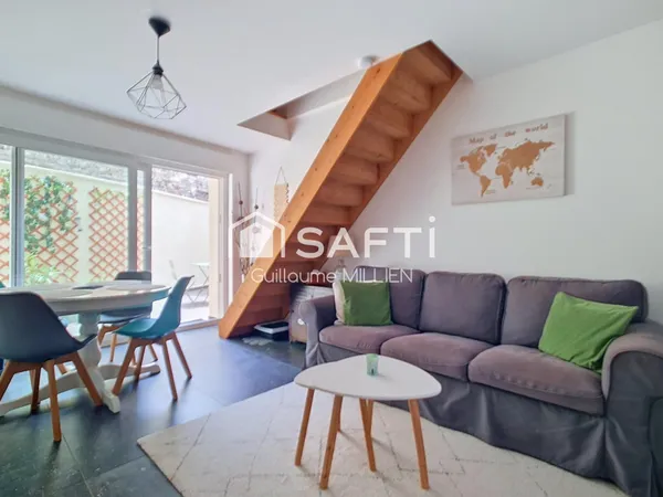 Maison 2/3 chambres, grande terrasse