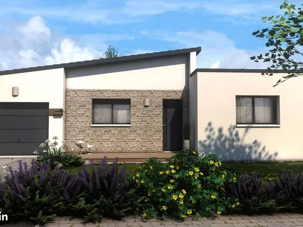 Projet de construction d'une maison 78.32 m² avec terrain à DROISY (27)