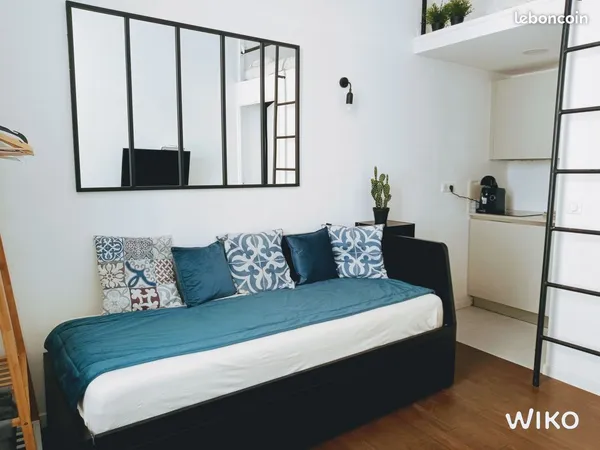 Studio avec mezzanine Vieille Ville d'Antibes
