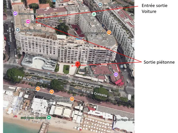 Rare Croisette - Place de parking en sous-sol sécurisé