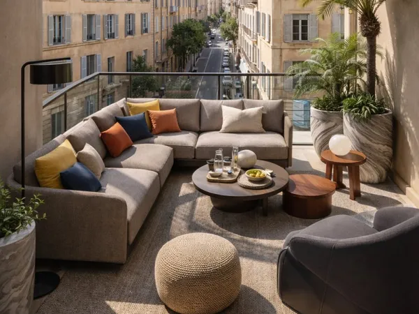-A 5MIN A PIED DE LA ROTONDE - GRAND 2P DE 50M² AVEC EXTERIEUR