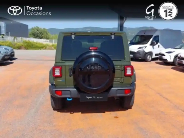 Jeep Wrangler unlimited 2.0 t 380ch 4xe overland command-trac my22 — photo 4