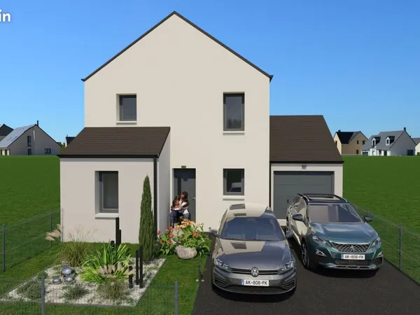 Projet de construction d'une maison 96 m² avec terrain à ROMAGNE (35)