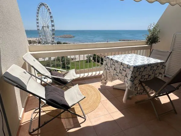 Splendide studio vue mer en centre ville