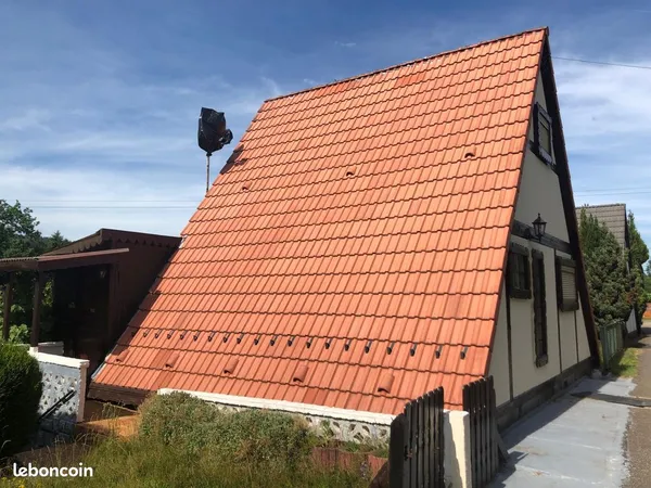 Chalet à vendre en Moselle sur camping de l'étang de Haspelschiedt