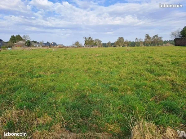 Terrain 1 057 m² Fierville Les Parcs