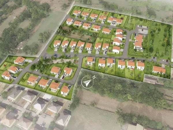 Terrain en lotissement 467 m²