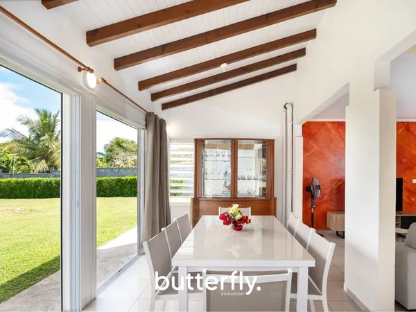 Villa T4 Meublée - Grand jardin - Le Moule