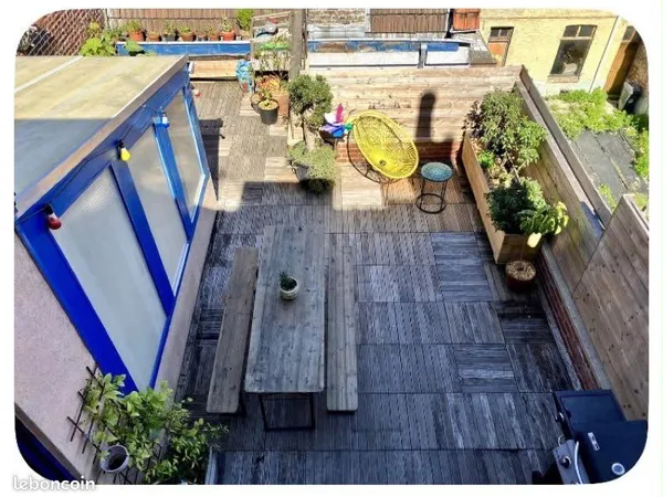 Location appartement meublé T3bis Lille marbrerie