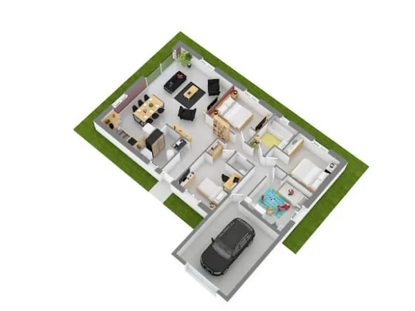 Maison neuve 5 pièces 100 m²