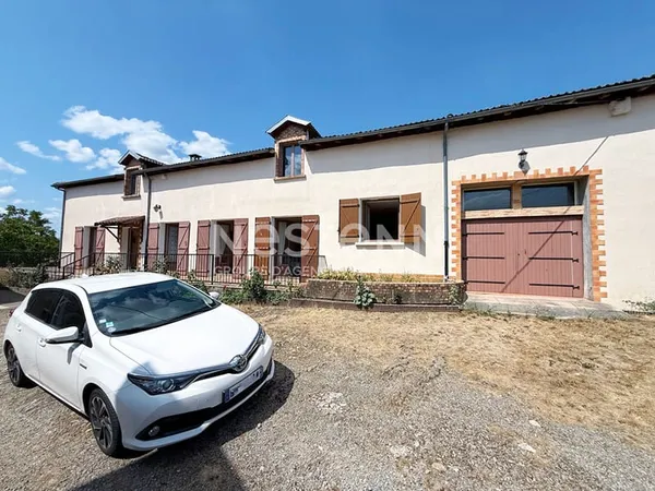 Charmante maison ancienne à rafraîchir à Couzeix - 148 m2 - seconde maison à finir de rénover de 68 