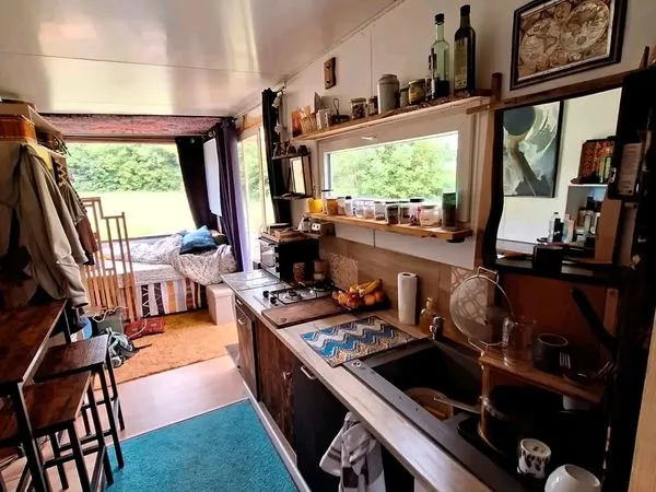 Tiny house 6,50 m x 2,40 m - aménagée