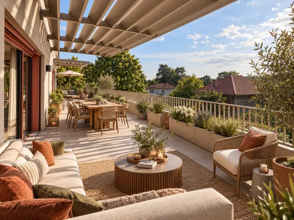 RETOUR à la VENTE : NEUF et LIVRÉ ! T5 de 127 m2 au DERNIER ÉTAGE avec 67 m2 de TERRASSE PLEIN CIEL 