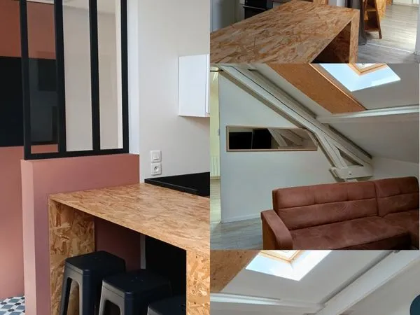 Appartement meublé 32 m² - Golbey - Climatisé - DPE B