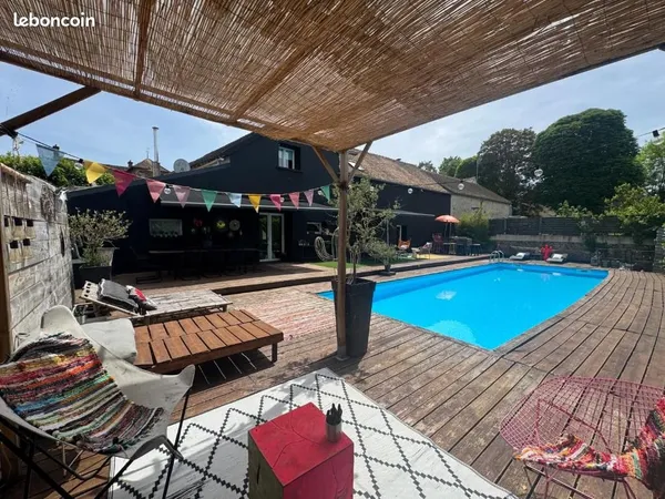 🚪Propriété de caractère avec piscine🌵, gîte indépendant À 10 min de Fontainebleau
