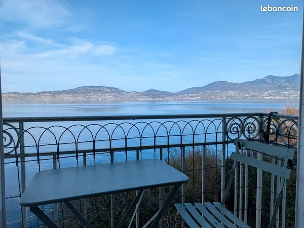 Appartement meublé front de lac