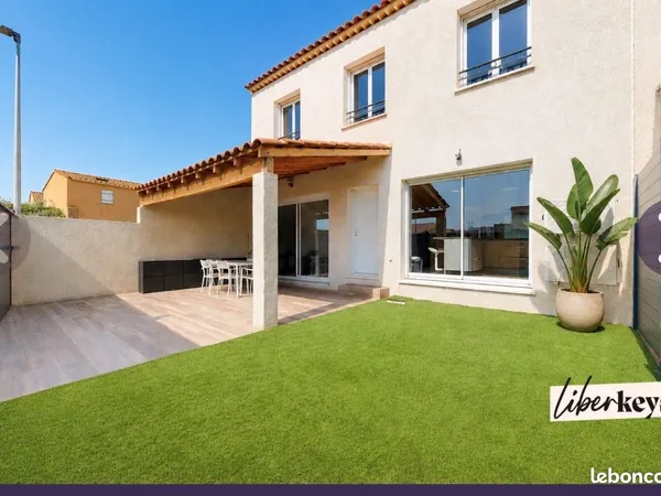 Maison T4 de 93 m² - 3 chambres - Quartier Trigance - DPE A - Istres