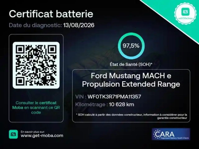 Ford Mustang mach-e 294ch extended range 91kwh premium propulsion — photo 16