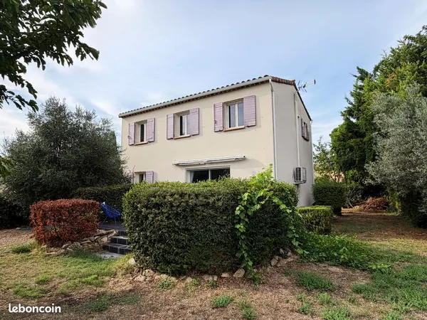 Maison 102 m² plein sud - 3 chambres + bureau - terrain 683 m²