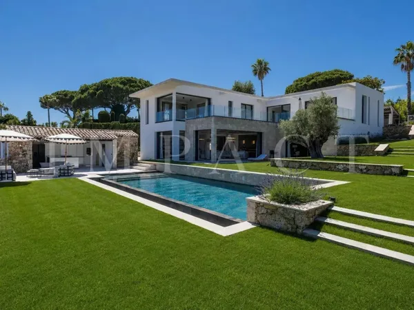 CANNES SUPER CANNES VILLA NEUVE VUE PANORAMIQUE MER A VENDRE